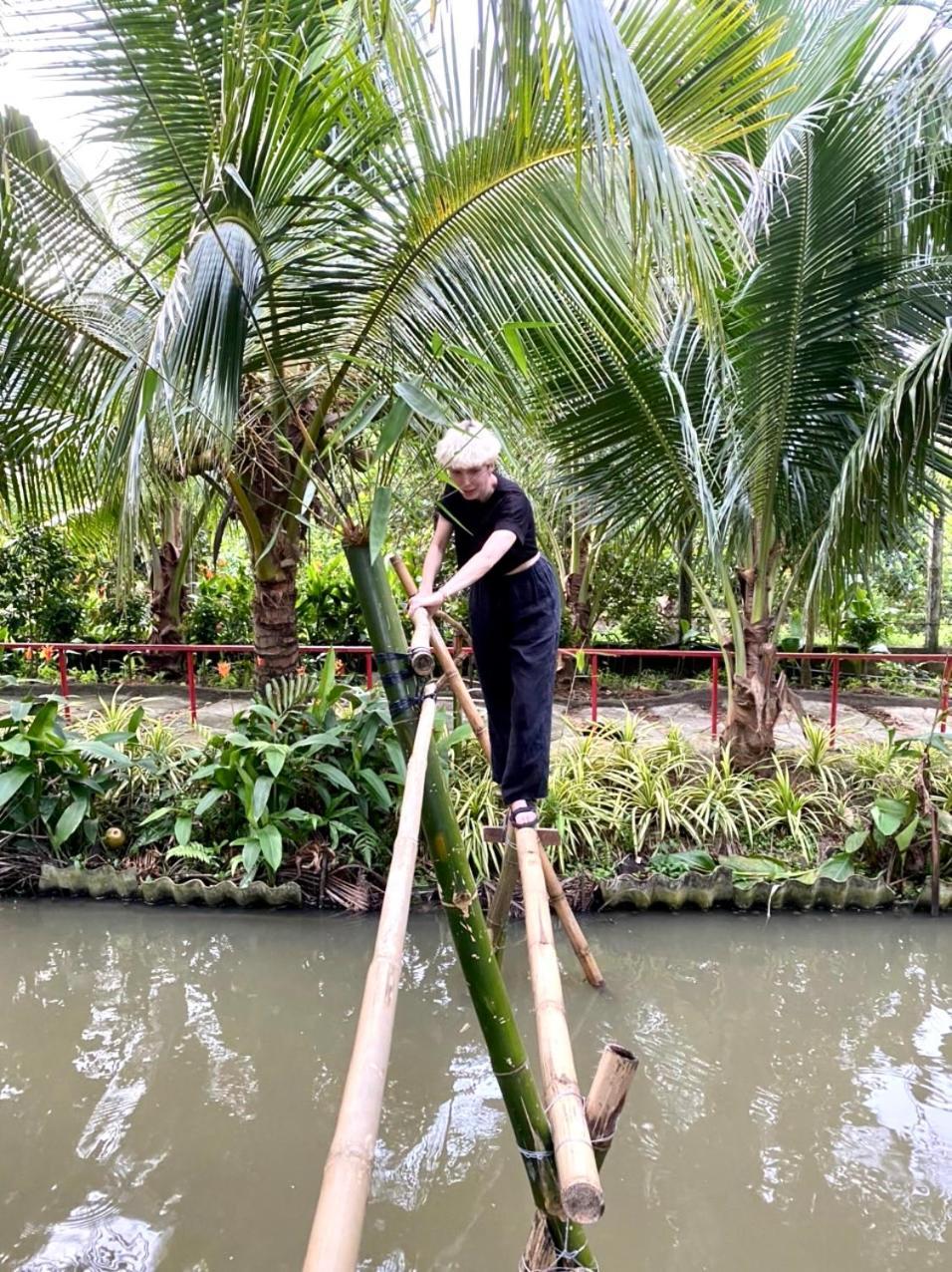 Go Chanh Homestay Cai Rang Esterno foto