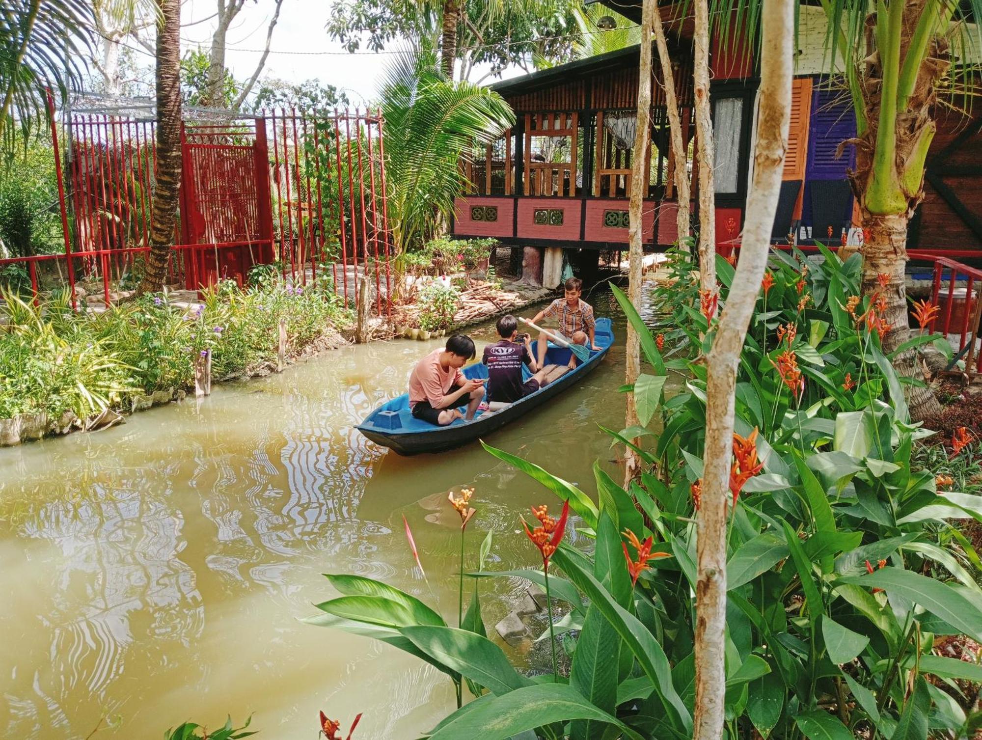Go Chanh Homestay Cai Rang Esterno foto