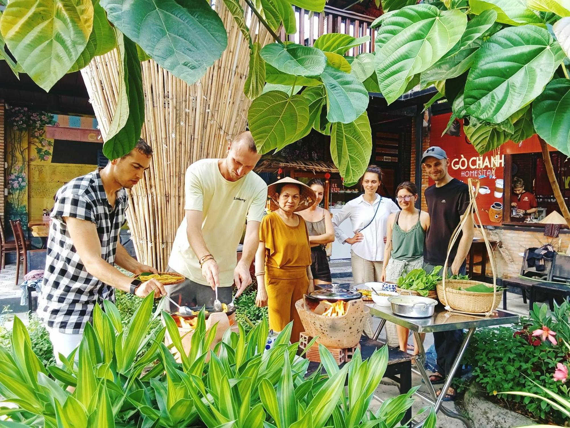 Go Chanh Homestay Cai Rang Esterno foto